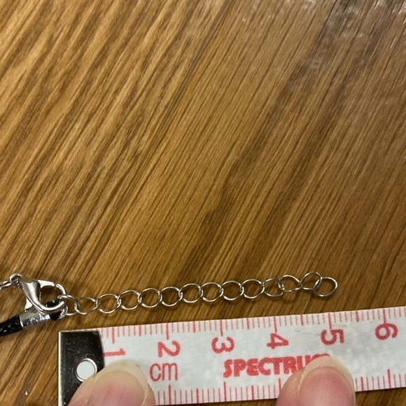 Hot Air Balloon Rainbow Pendant  Necklace Black Cord Unisex - Picture 5 of 5